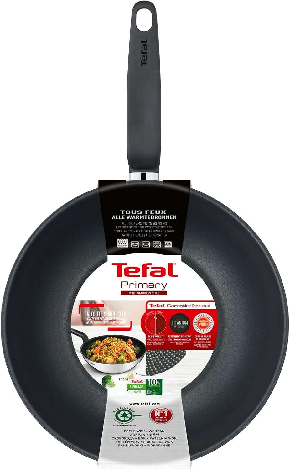 Tefal Primary Wok Pan 28 cm-7