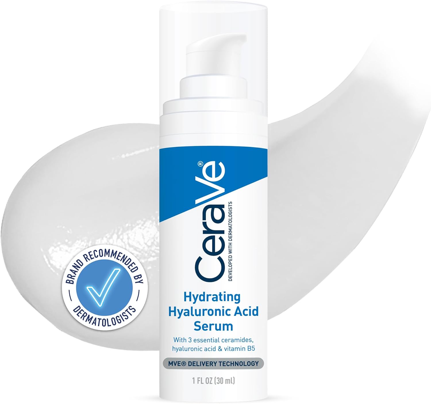 CeraVe Hydrating Hyaluronic Acid Serum with Ceramides for All Skin Types 30ml-0