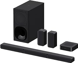 Sony HT-S40R 5.1ch 600W Soundbar for TV with Subwoofer and Wireless Rear Speakers with Bluetooth