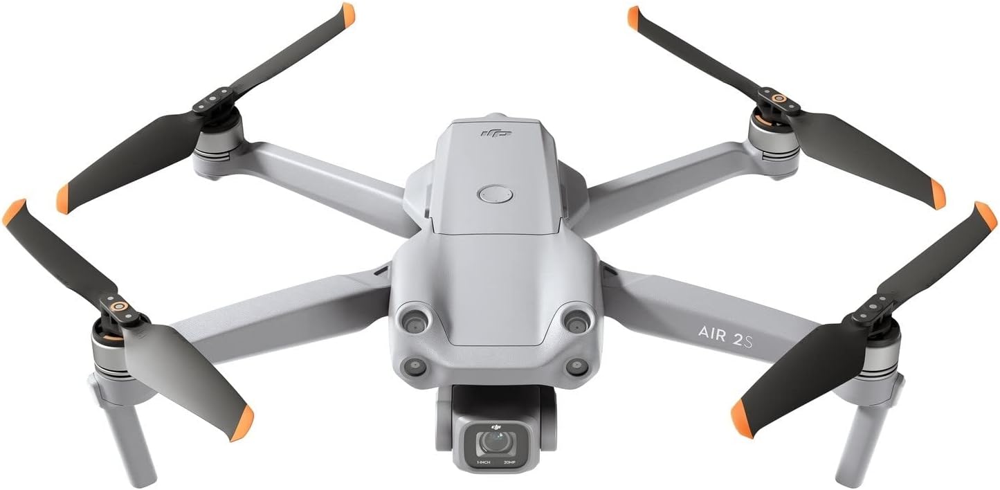 DJI Air 2S Fly More Combo, Drone with 3-Axis Gimbal Camera, 5.4K Video, 1-Inch CMOS Sensor, 4 Directions of Obstacle Sensing, 31 Mins Flight Time, 12km 1080p Video Transmission, Two Extra Batteries-3