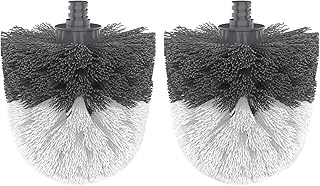 MR.SIGA Premium Toilet Bowl Brush Replacement Head, 2 Pack