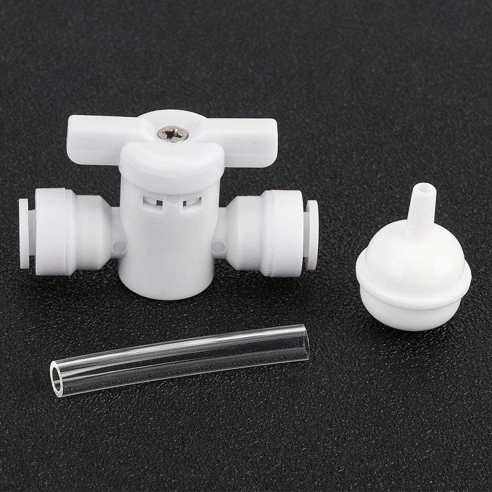 Aquarium CO2 System Set, 1Set Pro Tube Valve Gauge Bottle Cap Kit Fish Tank DIY CO2 Kit, CO2 DIY Kit for Planted Tank Fish Tank Aquarium Aquarium Tank-5