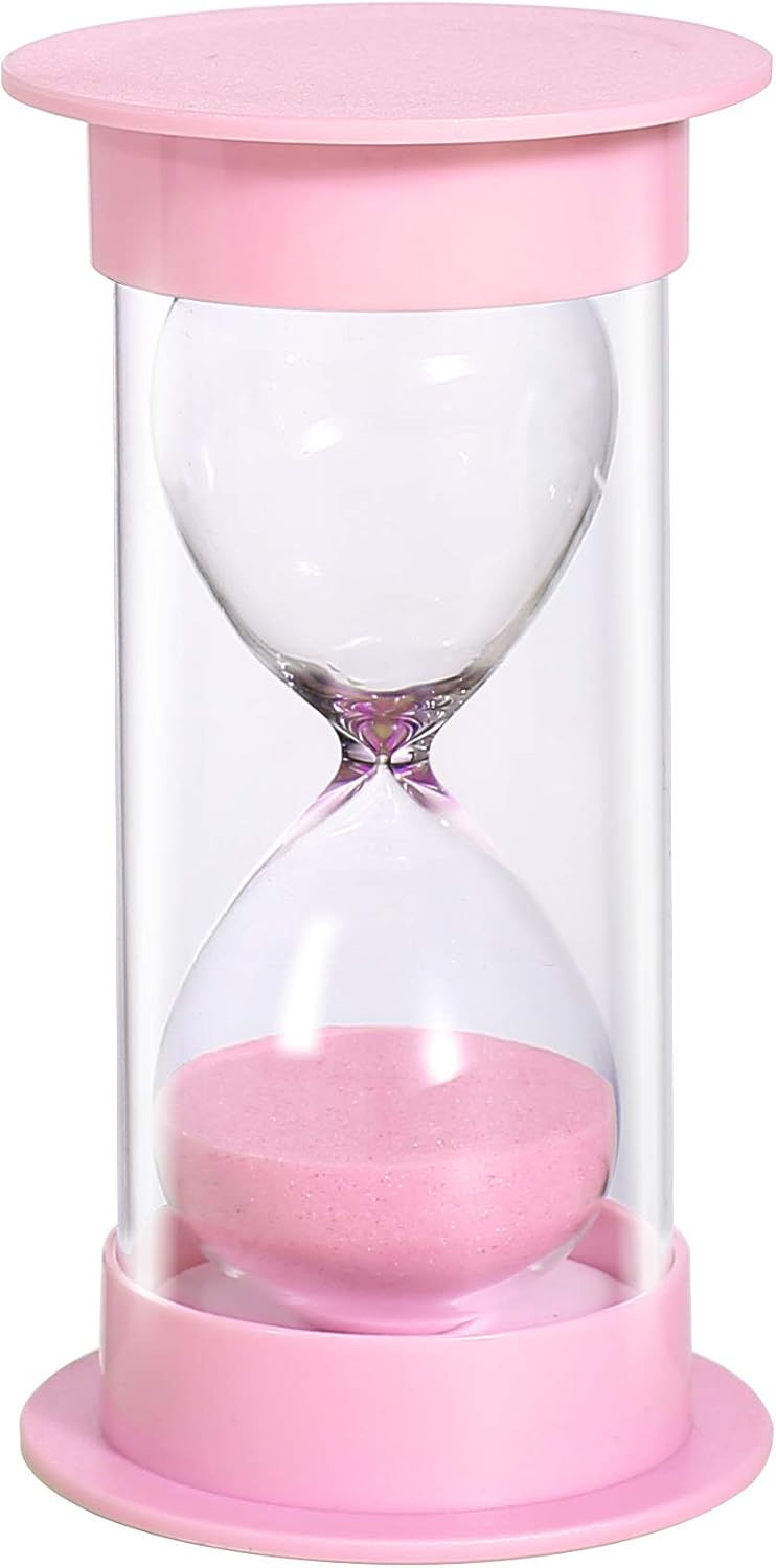 Toirxarn Sand Timer 10 Minute - Kids Time Management Tool, Visual Timer, Reading Working Cooking Game Meeting Writing Sessions Tasks Sensory Auxiliary Timer Silent Countdown Meditation Practice-0