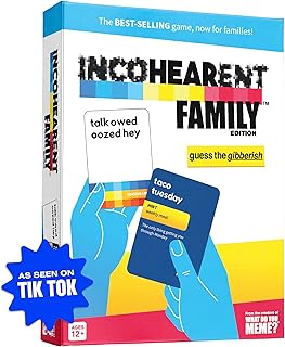 WHAT DO YOU MEME? Incohearent Family Edition - The Family Party Game Where You Compete to Guess The Gibberish Family