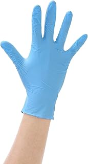 K-MART BLUE Vinyl Powder Free powder free Glove & Disposable in Small Size(Color-Blue)- Pack of 100