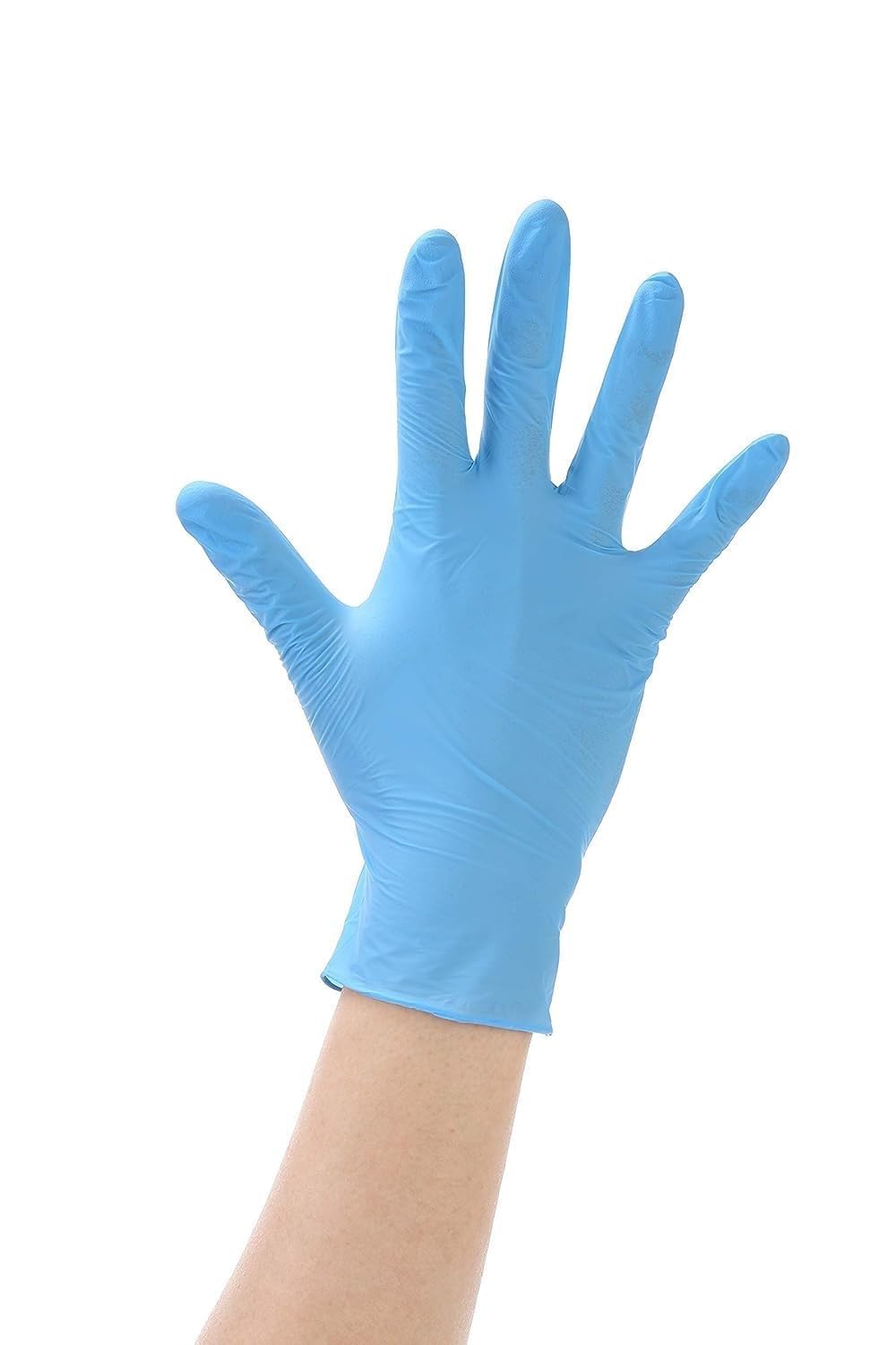 K-MART BLUE Vinyl Powder Free powder free Glove & Disposable in Small Size(Color-Blue)- Pack of 100-0