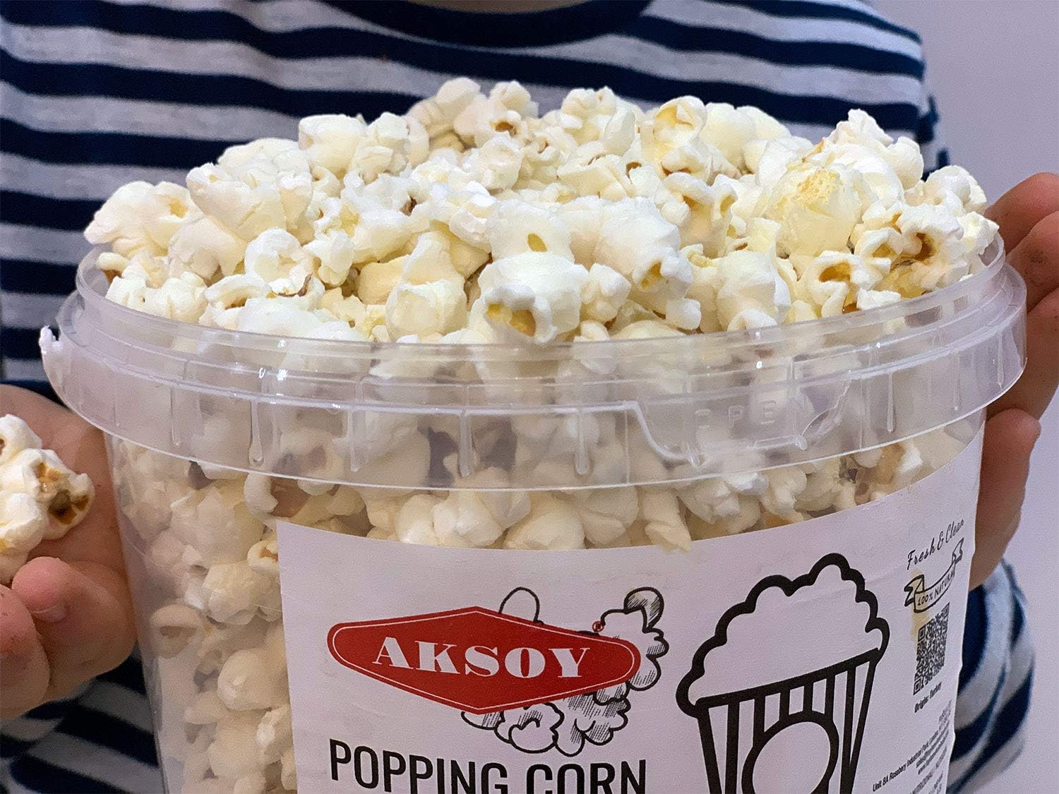 AKSOY 1KG Popping Corn Kernels - Popcorn Seeds || Stove-top & Microwave Popcorn & Air Popper Friendly Popcorn || New seasonings Corn, New harvested || 1KG …-7