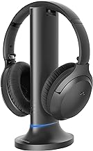 Avantree Opera - Wireless Headphones for TV Listening with Clear Dialogue Mode, Enhanced Volume & Comfortable Fit for Seniors, 35hrs, Passthrough, 164FT Long Range, Transmitter & Charging Dock 2 in 1