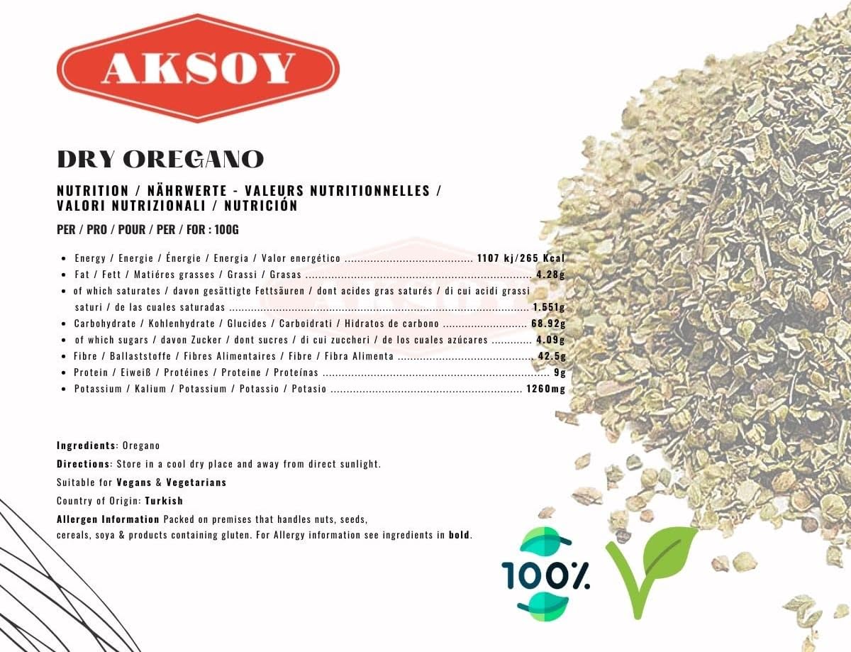 Aksoy Premium Dried Oregano Herb 250gr-2