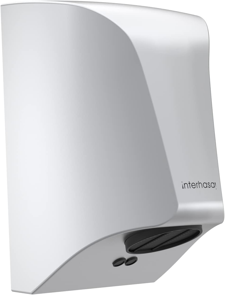 interhasa! Automatic Hand Dryer Wall-mounted Mini High Speed Dryer with 600W Energy Efficient for Household Hotel Commercial (Sliver)-0