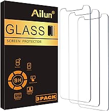 Ailun Glass Screen Protector for iPhone 12/iPhone 12 Pro 2020 6.1 Inch 3 Pack Tempered Glass