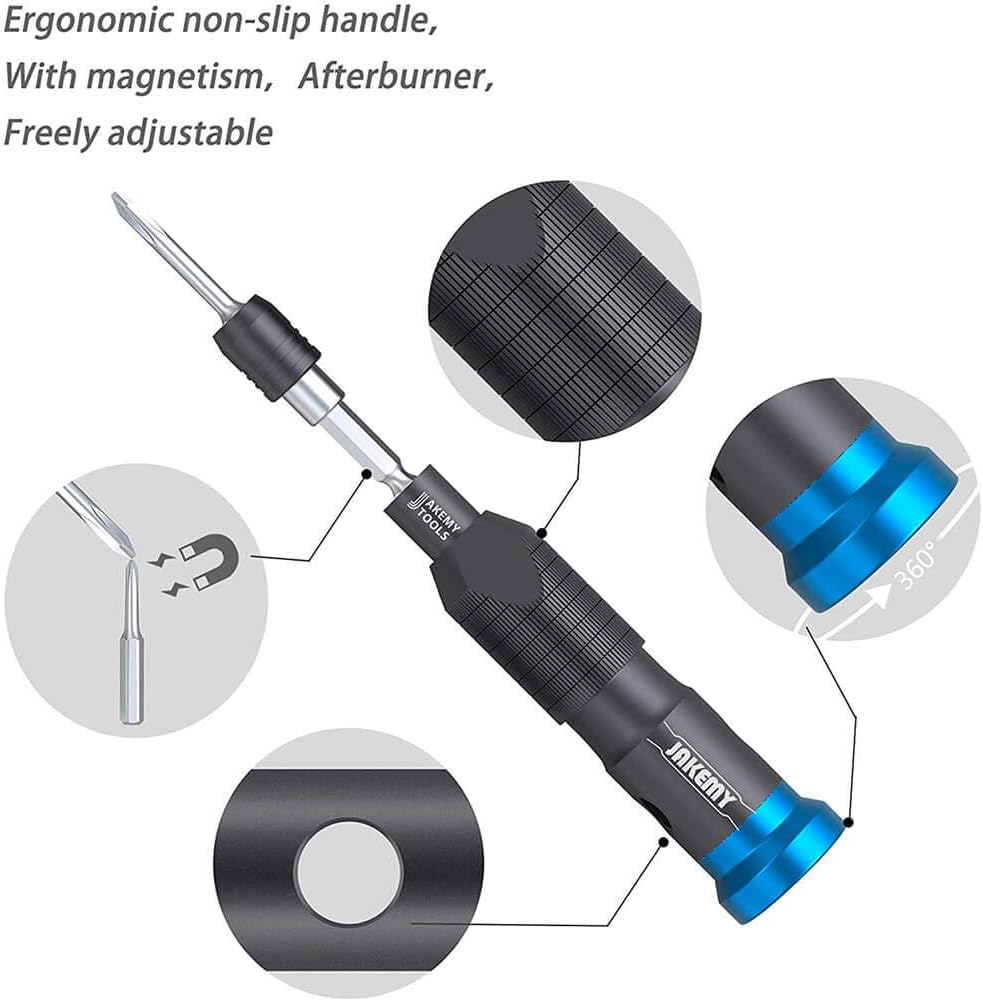 Screwdriver Set Repair Tool Kit - 60 in 1 Professional Multi-Functional Screwdriver & Socket Set for Bike, Oven, Air Conditioner, Cell phones, Game Console, Tablet, PC, Laptop, Glasses-5