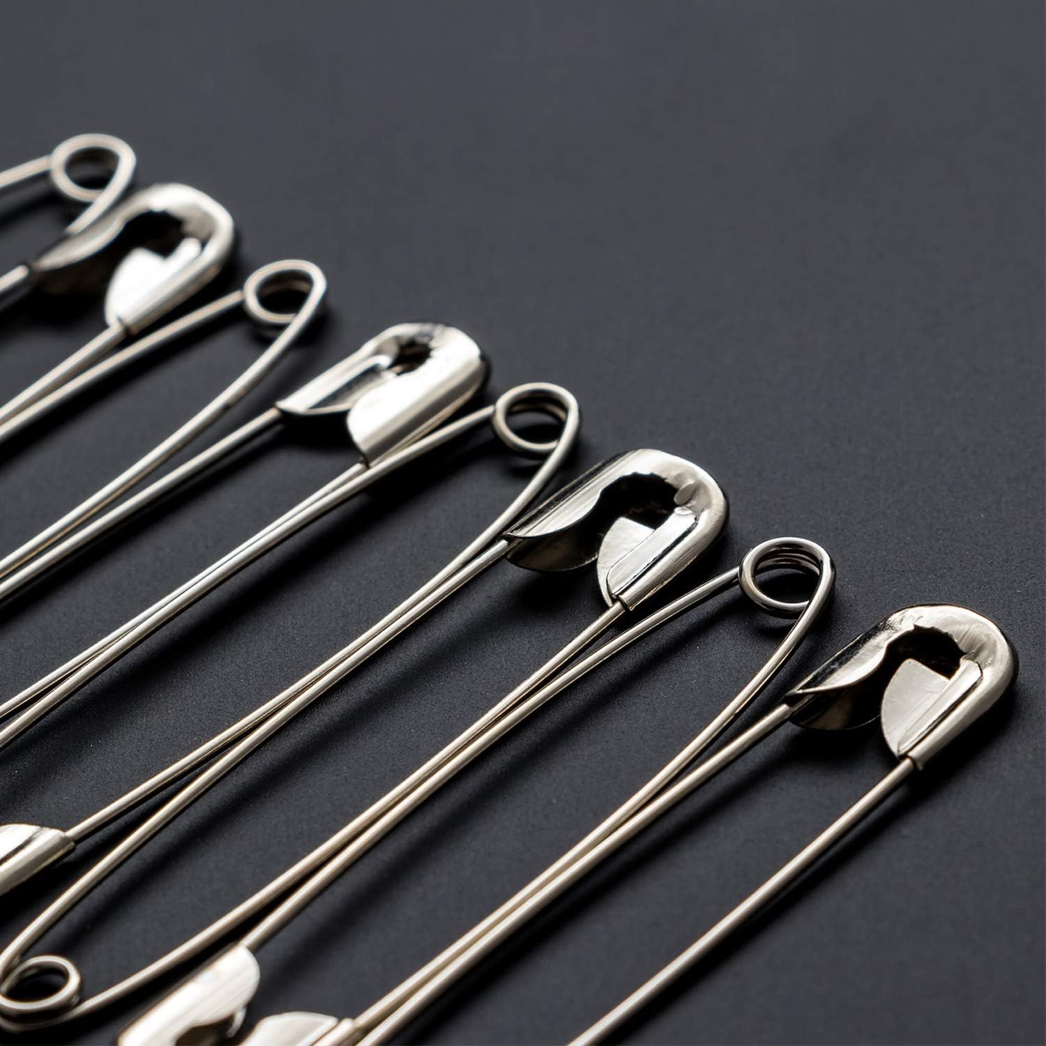 ZIPCCI 1000 Pcs 1.1 inch Safety Pins,Small Safety Pins, Mini Safety Pins Small, Nickel Plated-4