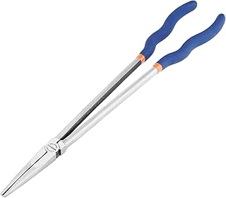 WISEPRO 16 Inch Extra Long Reach Needle Nose Pliers, Straight Long Nose Pliers for Wire Processing, Home Repairing