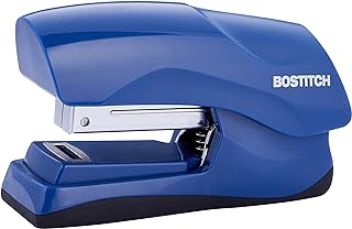 Bostitch Office Heavy Duty 40 Sheet Stapler, Small Stapler Size, Fits into The Palm of Your Hand; Navy Blue