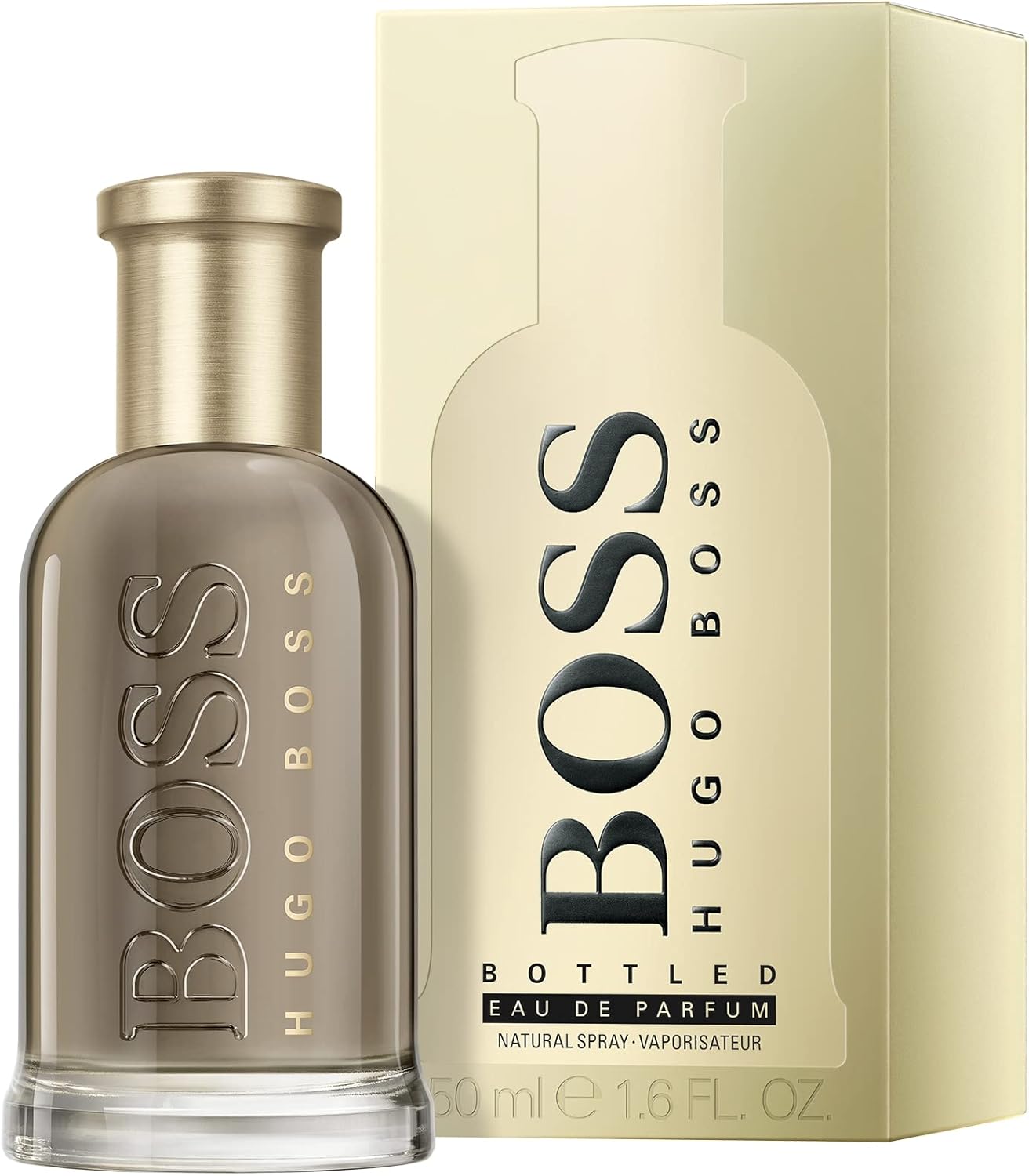 BOSS Bottled - Eau de Parfum for Him - Floral Fragrance with Notes of Magnolia, Jasmine Sambac, Sandalwood, Moss - Medium Longevity - 50ml-1