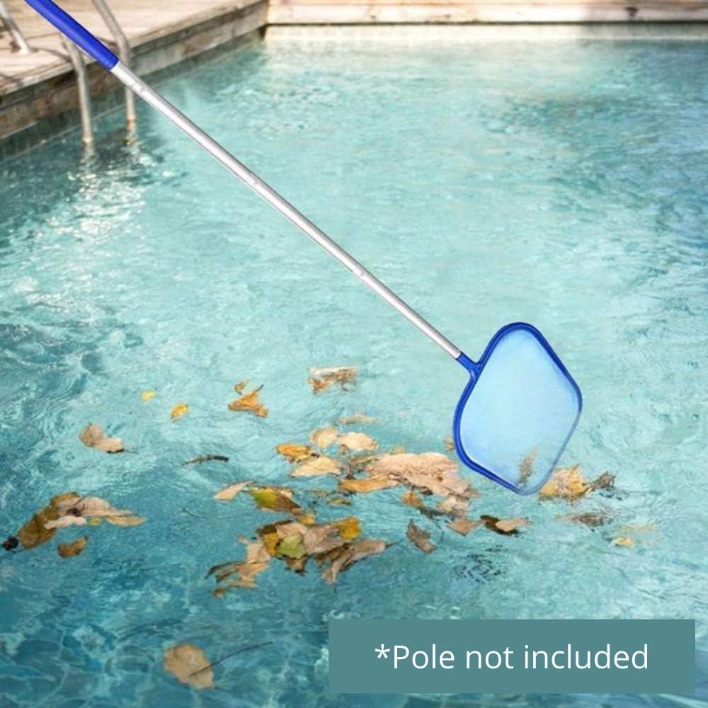 Aquatix Pro Pool Skimmer Net, Fine Mesh Rake Head for In-Ground & Above Ground Swimming Pools, Best for Removing Leaves & Debris from Spa, Hot Tub, Ponds, Fountains, Inflatables & Other Surfaces-2