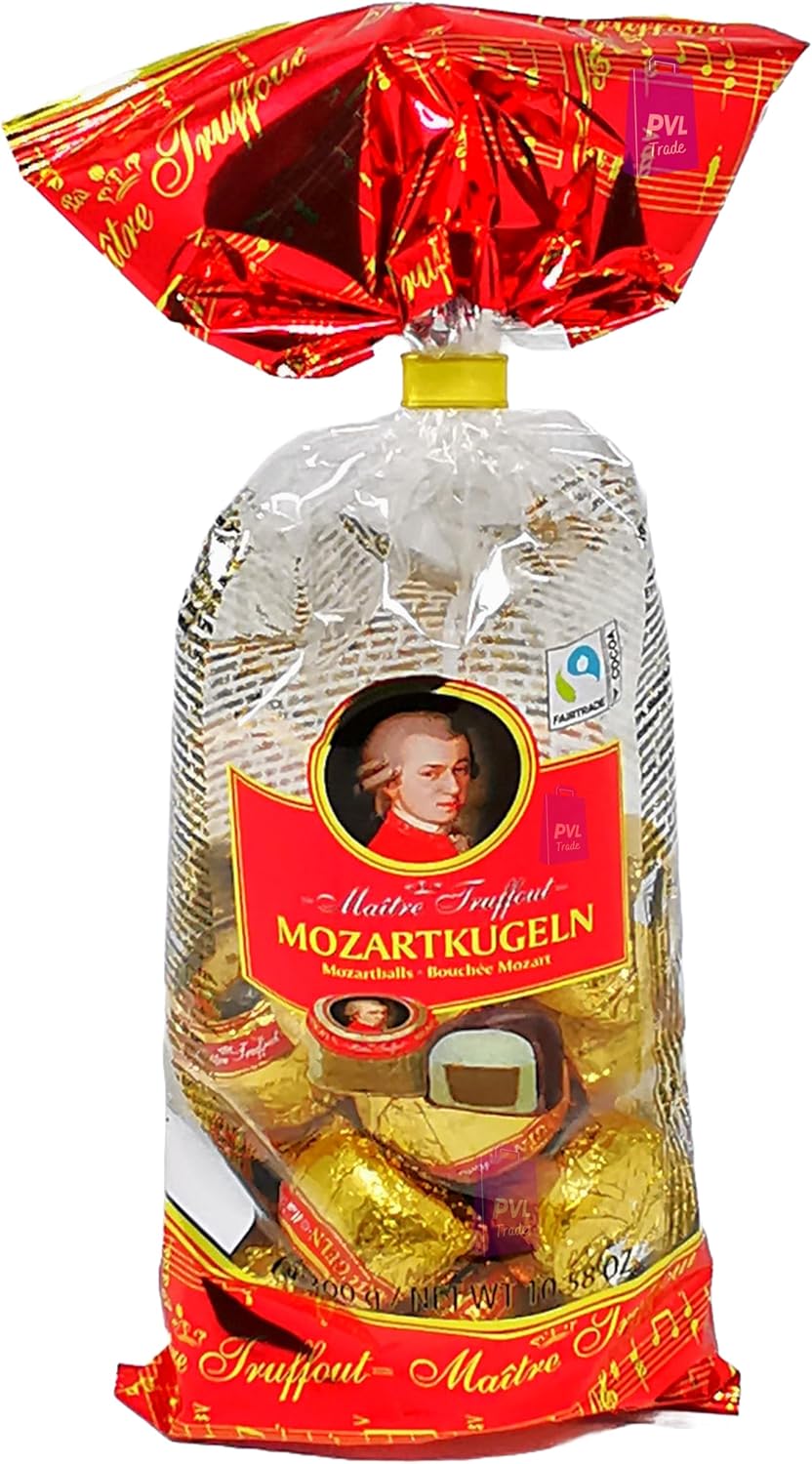 Mozart Chocolate balls 300g - Mozart Kugeln Chocolates balls in 300g bag-0