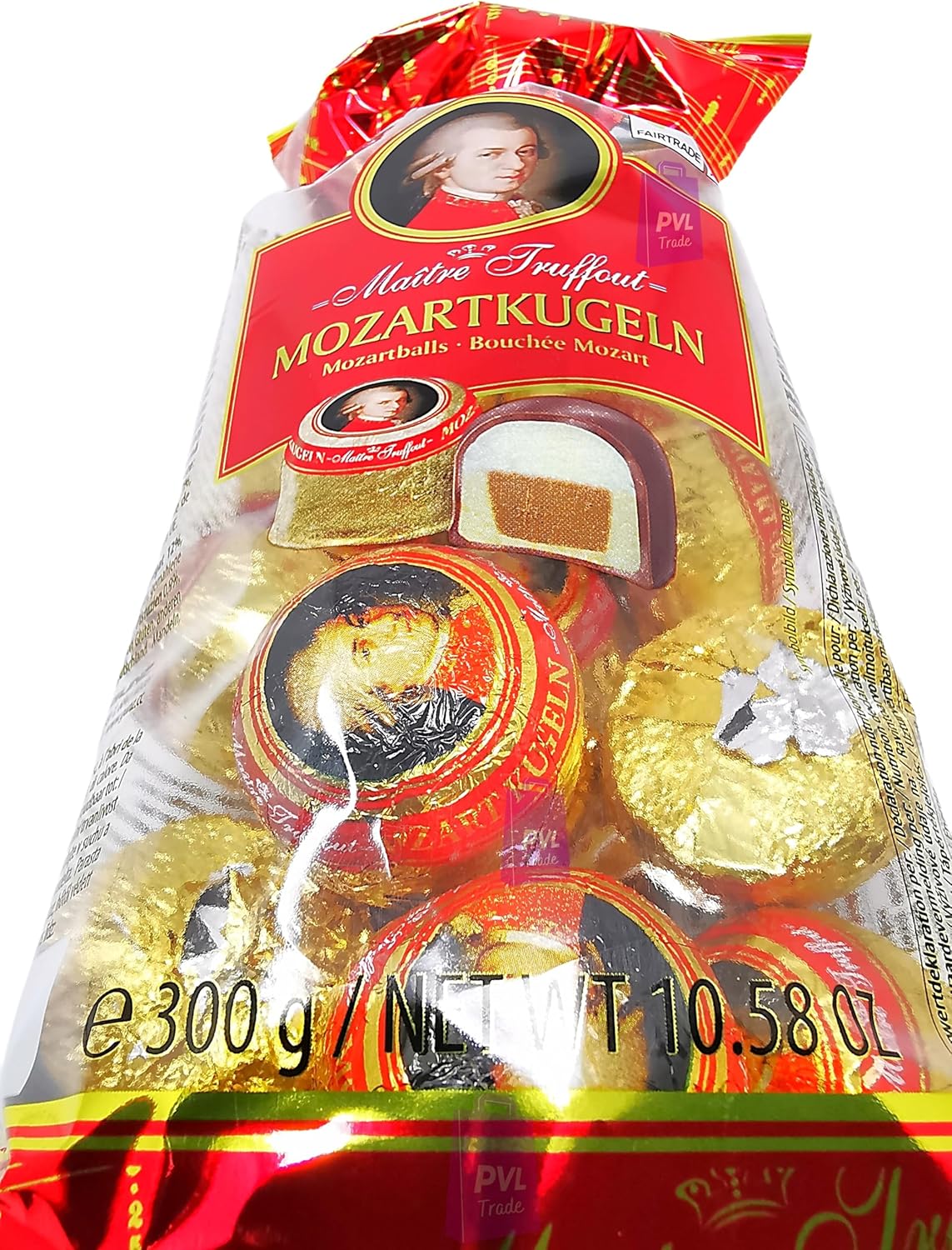 Mozart Chocolate balls 300g - Mozart Kugeln Chocolates balls in 300g bag-1