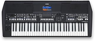 YAMAHA PSR-SX600 Digital Keyboard - a Powerful Digital Workstation Keyboard with 61 Touch-Sensitive Keys, 850 Authentic Instrument Voices and DJ Styles, in a Black Finish