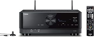 YAMAHA AV Receiver RX-V6A - Network Receiver with Dolby Atmos Height Virtualizer, Gaming Functions and Voice Control, all-Round Talent with 7.2 Channels, in Black