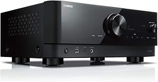 Yamaha AV Receiver RX-V4A - Network receiver with MusicCast surround sound, gaming functions and voice control, all-round talent with 5.1 channels, in black