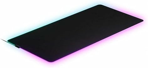 SteelSeries QcK 3XL Prism - 2-zone RGB Illumination - Optimized For Gaming Sensors - Size 3XL (1220 x 590 x 6mm) - Black + RGB