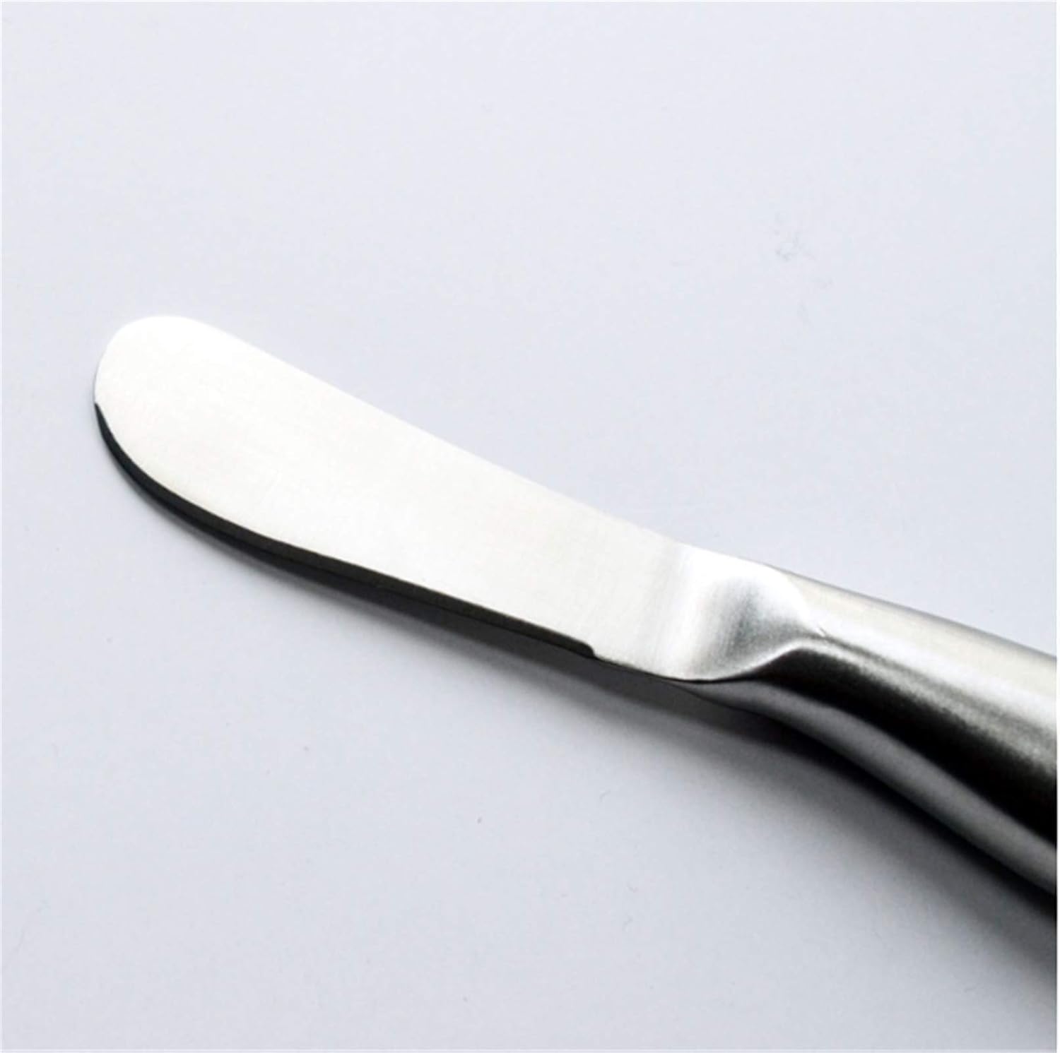 A/N Butter Knife Cheese Spreader Stainless Steel Easy Spread with Ergonomic Handle 14x2cm 2pcs-4