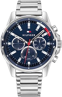 Tommy Hilfiger Analogue Multifunction Quartz Watch for men with Stainless Steel bracelet