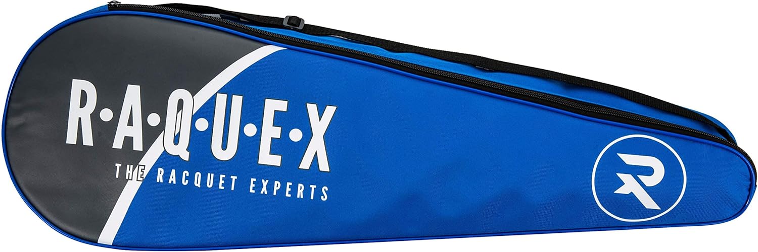 Raquex Racket Bag - for 1, 2 or 3 Squash or Badminton Racquets - Great British Design-0