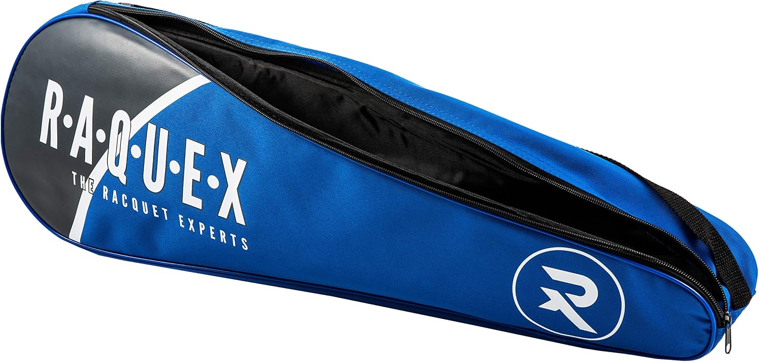 Raquex Racket Bag - for 1, 2 or 3 Squash or Badminton Racquets - Great British Design-8