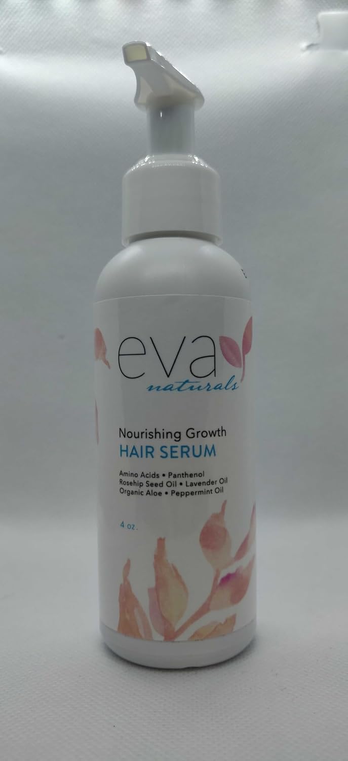 Eva Naturals Biotin Hair Growth Serum - All Natural, Healthy & Nourishing Hair Treatment Repair Serum For Hair Loss Support And Frizz Control - Advanced Hair Thickening Formula For Men & Women - 4 Oz…-3