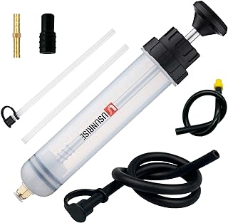 USUNRISE Oil Suction Syringe with Fluid Transfer Hose Pump Capacity -Hand Pump Fluid Change 200CC-3Type Fluid Extractor Pump