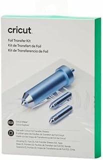 Cricut 2008727 Foil Transfer Kit, Explore Maker Machines, 3 Tips - fine, Medium & Bold