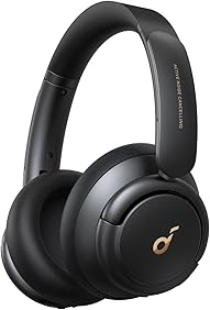 soundcore by Anker Q30 Hybrid Active Noise Cancelling Headphones with Multiple Modes, Hi-Res Sound, Custom EQ via App, 40H Playtime, Comfortable Fit, Bluetooth Headphones, Multipoint Connection