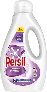 Persil Colour Laundry Washing Liquid Detergent keeps colours bright outstanding stain removal in quick & cold washes 53 washes (1.431 L)