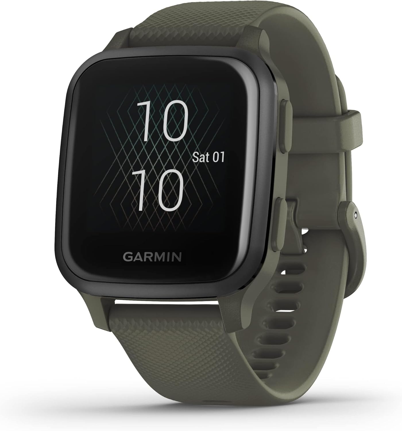 Garmin Venu Sq Music- Smartwatch Green-0