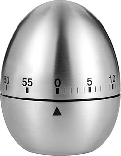 RosewineC Kitchen Timer Manual,Shaped Mechanical Rotating Alarm with 60 Minutes for Cooking(Egg)