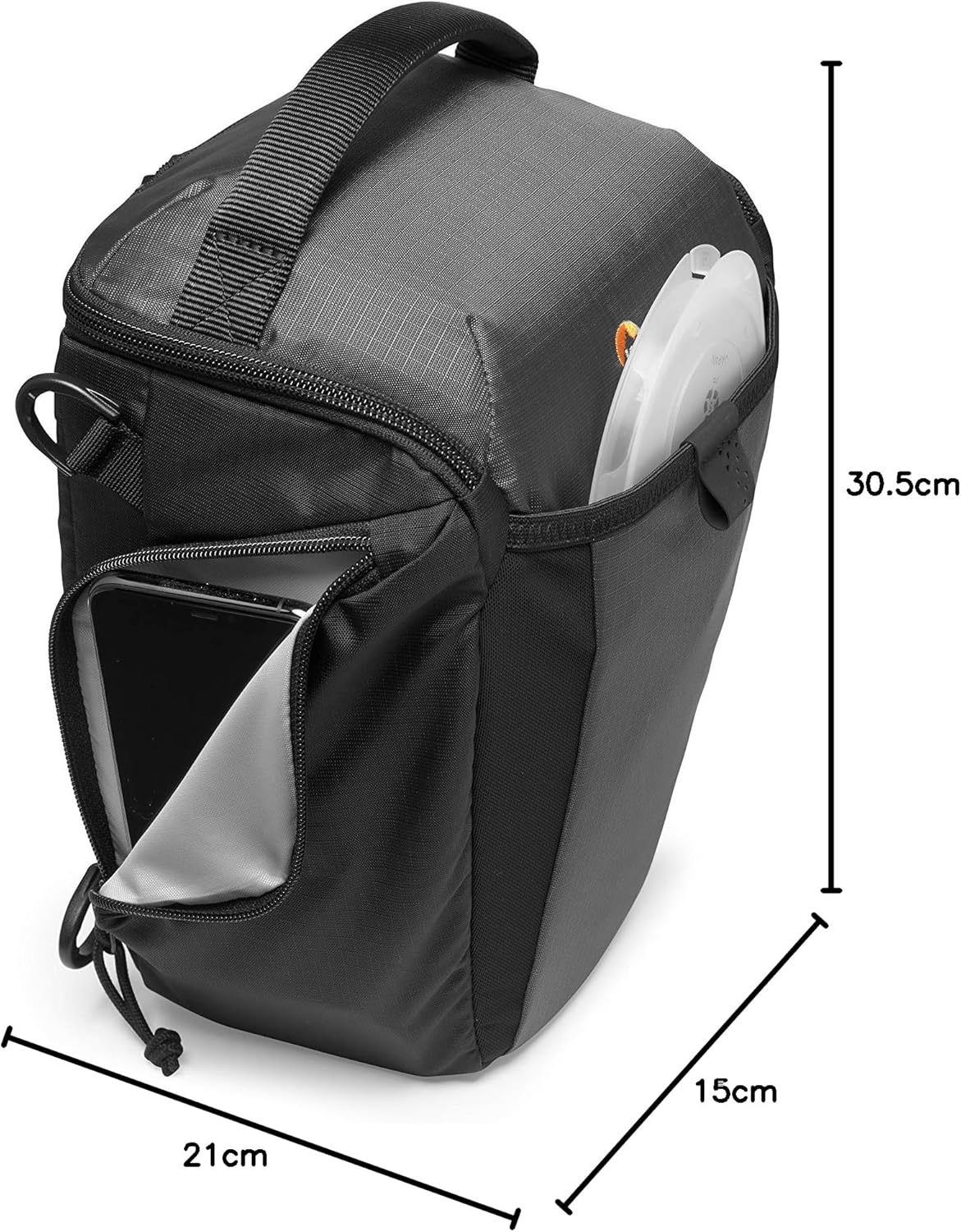 Lowepro Photo Active TLZ 50AW Mirrorless and DSLR toploader - removable shoulder strap - organizing pockets - for Mirrorless Like Sony Apha 9 - LP37346-PWW-8