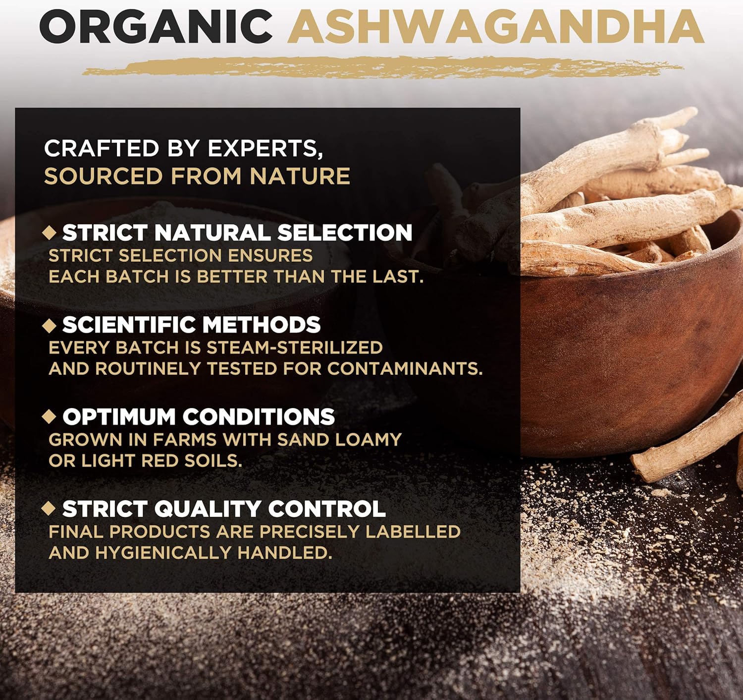 MySuperfoods Organic Ashwagandha Powder 500g, Rich Source of Vitamin B6 & B12-3