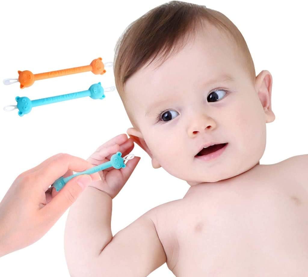 FYGAIN Baby Nasal Booger and Ear Cleaner, 2PCS Baby Nose Cleaner Gadget for Infants and Toddlers, Dual Earwax and Snot Removal Tools-4