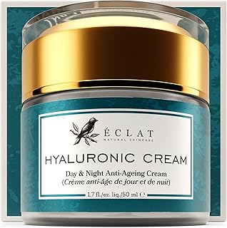 Hyaluronic Acid Face Cream - Hyaluronic Acid with Retinol, Vitamin C & E - Hydrating Face Cream, Anti Aging Hyaluronic Acid Moisturizer, Hyaluronic Acid Cream for Sensitive Skin