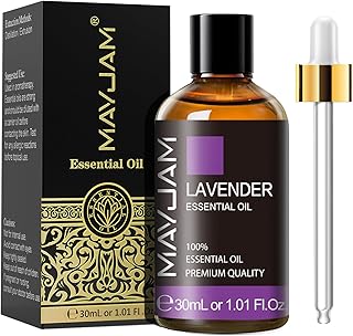 MAYJAM Lavender Essential Oils 30ML, Lavender Oils for Diffuser, Humidifier, DIY, Home, Wardrobes