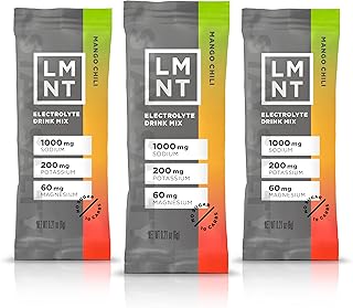 LMNT Zero Sugar Electrolytes - Mango Chili Salt | Drink Mix | 30 Count