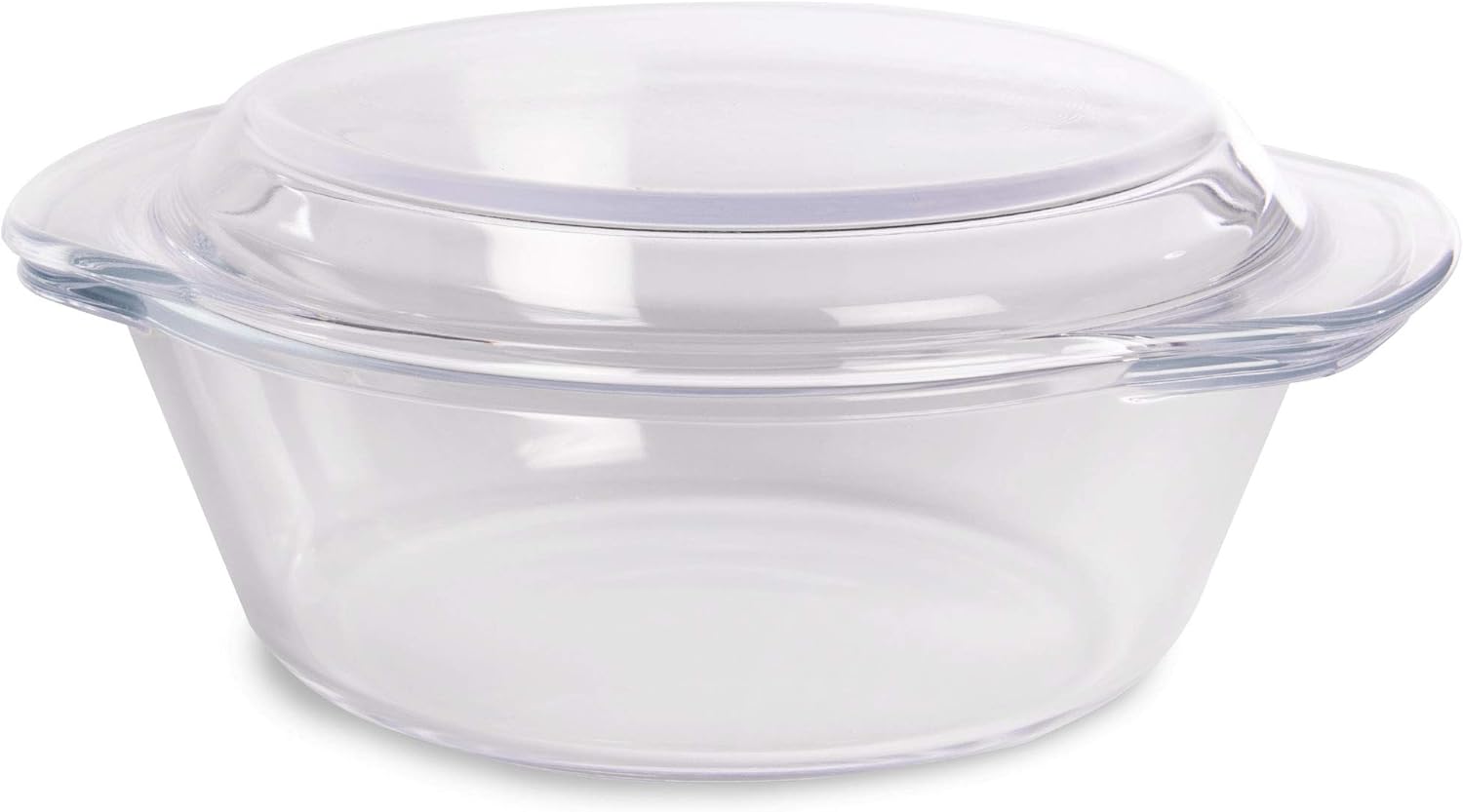 Glass Cooking Dishes Set of 3 | Microwave, Oven & Freezer Safe | Casserole Dish Set with Carry Handles | Heat Resistant & Dishwasher Safe | M&W-4