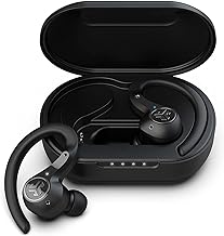 JLab Epic Air Sport ANC Active Noise Cancelling Earbuds - True Wireless Running Earphones, Bluetooth Sports Headphones, 70+ H Playtime In Ear Buds for Gym, IP66 Waterproof, USB Charging Case