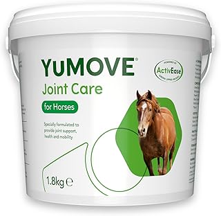 YuMOVE Horse | Joint Supplement for Horses and Ponies with Glucosamine, Chondroitin, Green Lipped Mussel |All Ages and Breeds | Tub, 1.8 kg