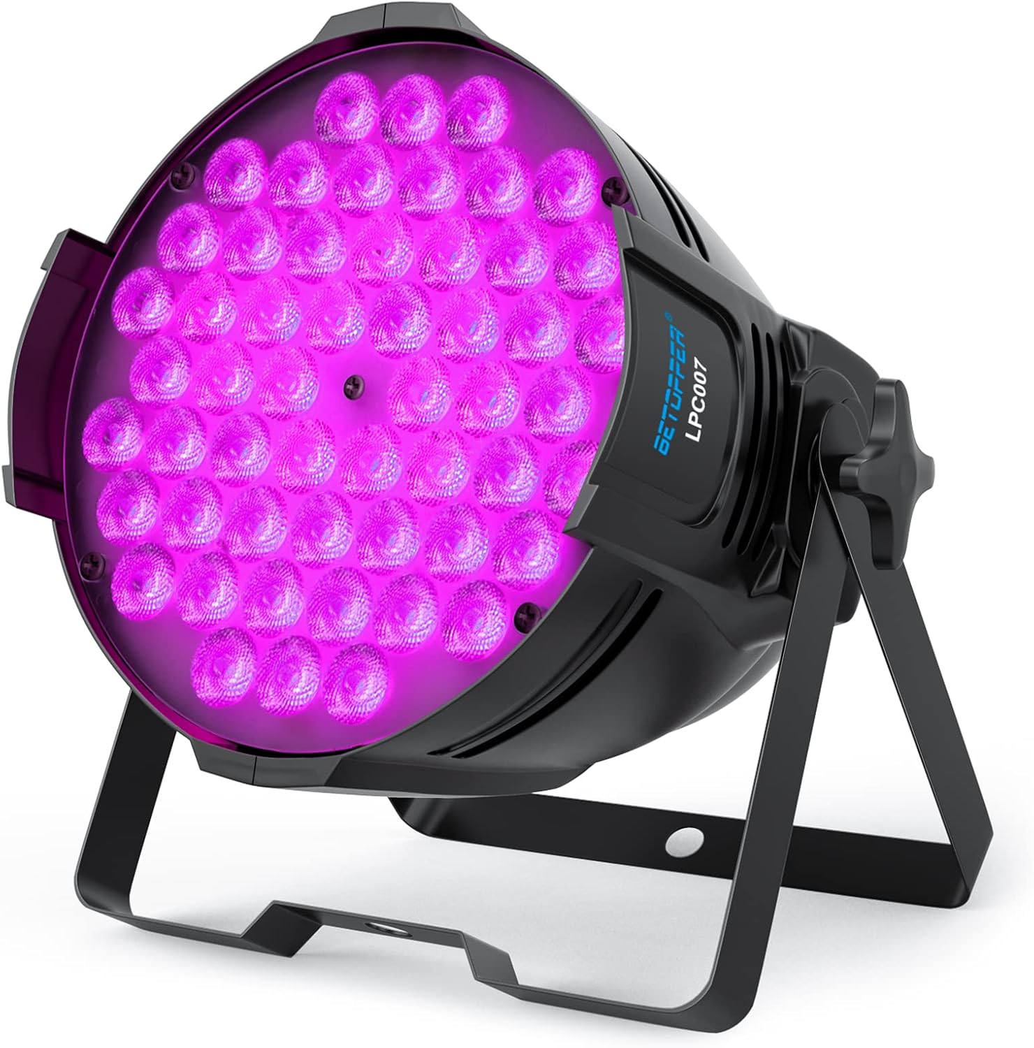 BETOPPER Stage Light 54x3W RGB 3 in 1 LED Par Light Disco Light for Parties with Sound Activated & DMX Control Dj Lights for Show, Stage, Church, Party, Wedding, Concert, Club-0