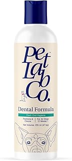 PetLab Co. Dog Dental Formula – Help Keep Breath Fresh, Target Plaque & Tartar Build-Up - Easy to Use - Support Overall Oral Hygiene - Dental Formula for Dogs