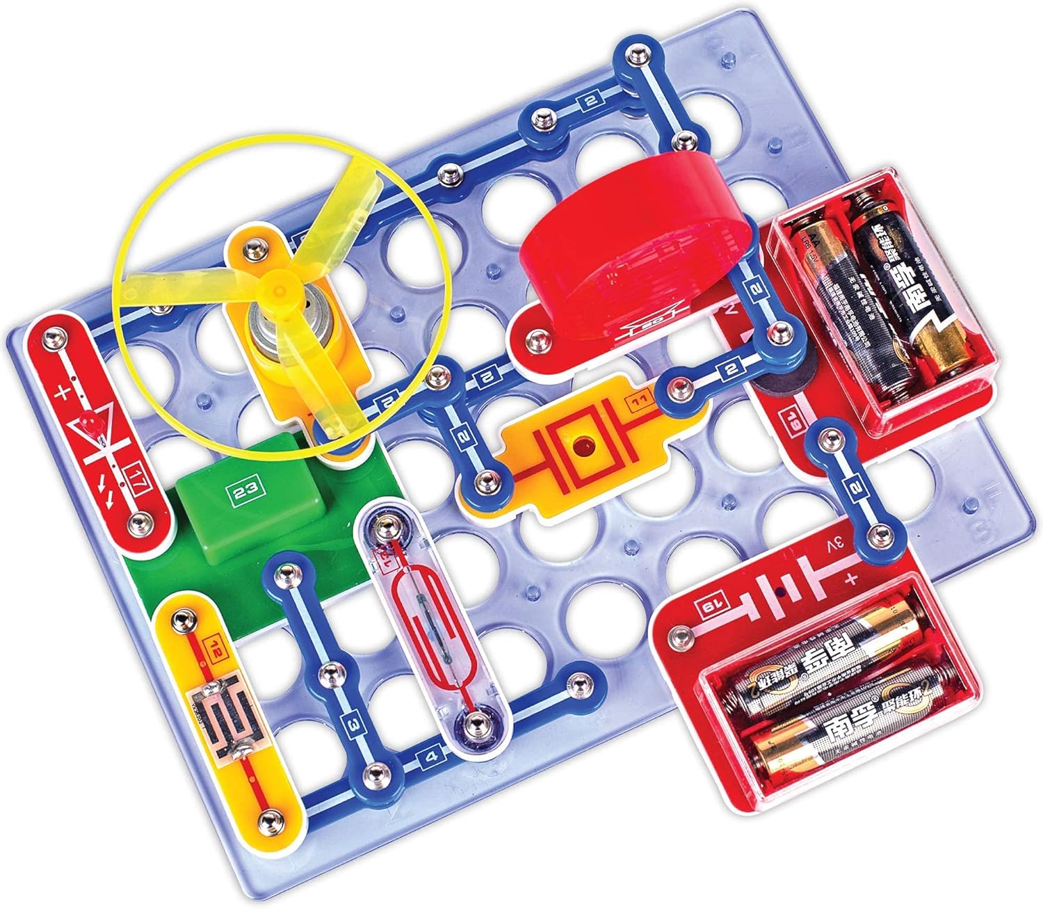 Science Kidz Electronics Kit - Electric Circuits For Kids - 188 Experiments Set - Science Kits For Kids 7,8,9,10 - Educational STEM Toys For Kids-6